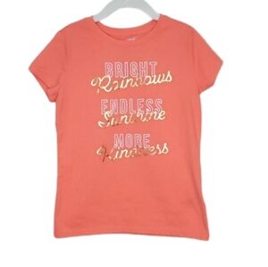 🌼Girls🌼Cat & Jack kindness tee coral small
